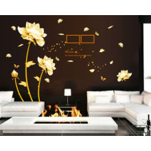 Home Decoration Heißer Verkauf Vinyl Abnehmbare Wand-PVC-Aufkleber